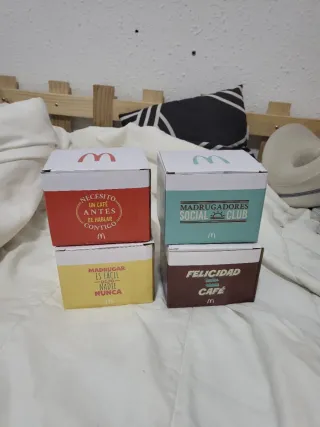 Colección 4 Tazas McDonald's