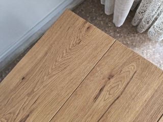 Mesa centro roble rústico diseño industrial 80*80