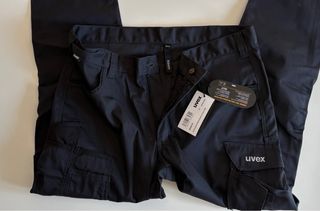 Pantaloni da lavoro Uvex neri