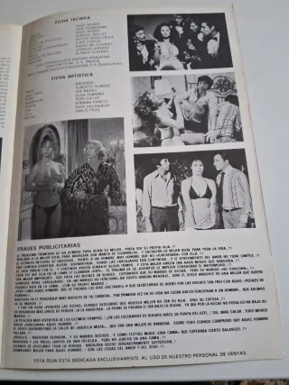 Cartel Mi marido no funciona Nadiuska