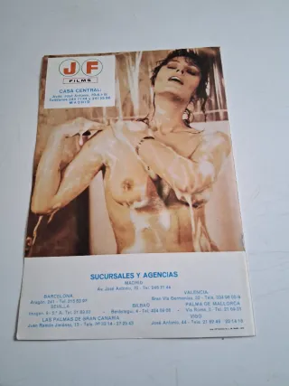 Cartel Mi marido no funciona Nadiuska