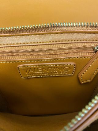 Bolso Valentino Marrón Chevron