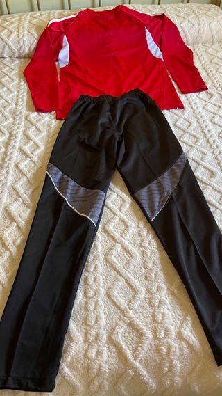 Chándal Sevilla FC Adidas Rojo y Negro