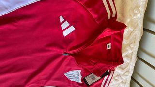 Chándal Sevilla FC Adidas Rojo y Negro