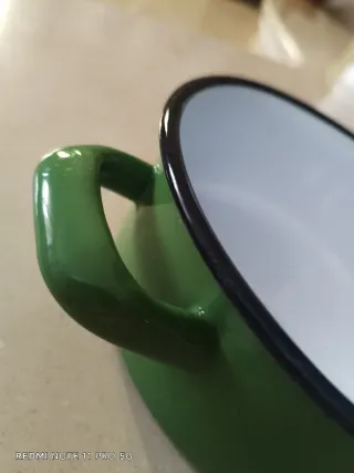 Pentola smaltata mis. 16 verde