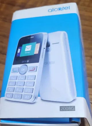 Teléfono Móvil Alcatel 2008G Blanco