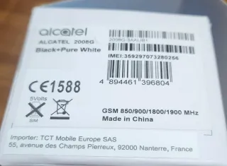 Teléfono Móvil Alcatel 2008G Blanco