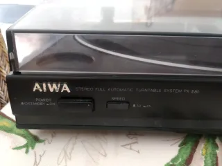 Tocadiscos Aiwa PX-E80 Stereo Full Automatic