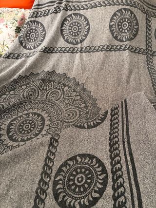 Colcha/Cubre Sofá Diseño Mandala