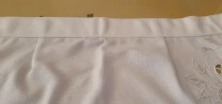 Delantal huertana o manchega hecho a mano