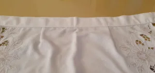 Delantal huertana o manchega hecho a mano