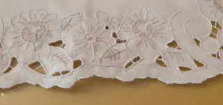 Delantal huertana o manchega hecho a mano