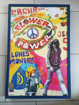 Póster Flower Power Pacha Ibiza