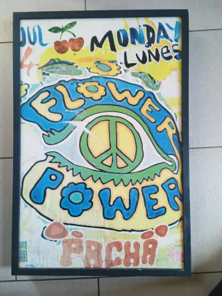 Póster Flower Power Pacha Ibiza