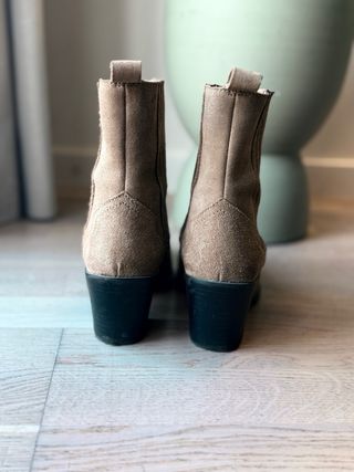 Botines Botas cazaques de ante natural