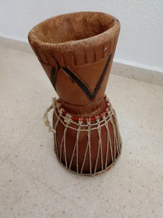 Jembe Africano Artesanal Madera