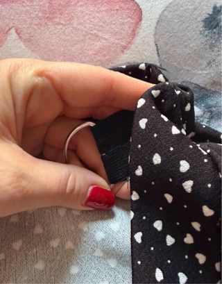 Set gonne longuette nera e corallo