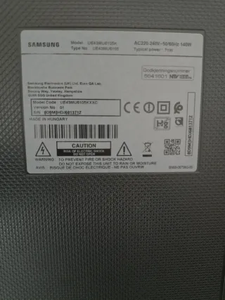 Televisor Samsung UE43MU6105K