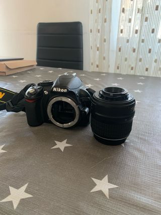 Cámara Nikon D3100 + Objetivo 18-55mm