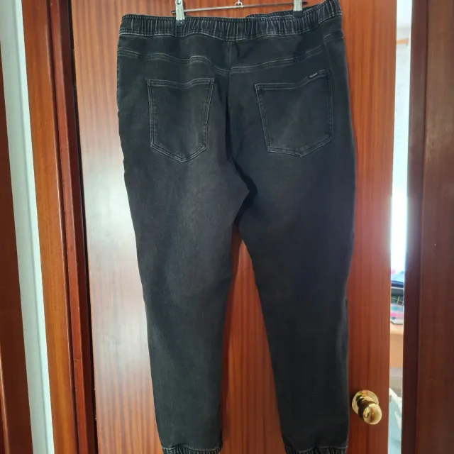 Pantalones vaqueros negros Talla XL