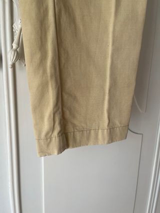 Pantalón chino beige Zara Man Talla 42
