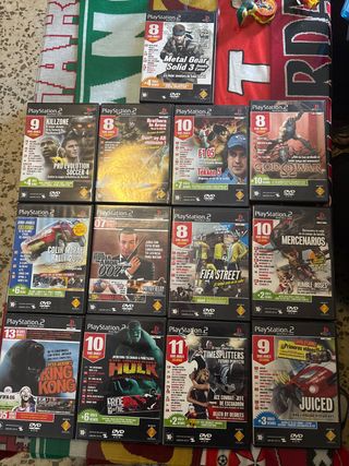 Lote Juegos PS2 Demos