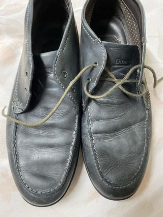 Botas Dustin Hombre Negras/Gris