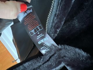 Chaqueta Biker IKKS Negra Talla XS