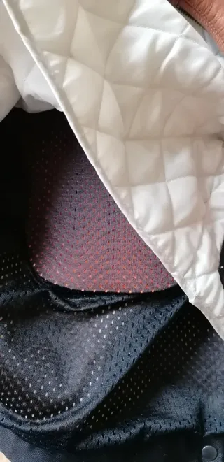 Chaqueta de cuero Segura para moto