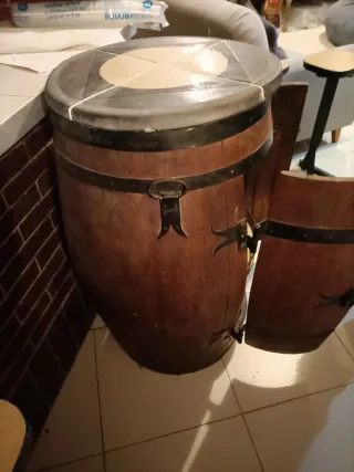 Barril Bar Artesanal Madera y Metal