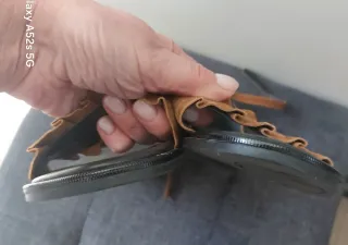 Sandali Rizzoli cammello scamosciato