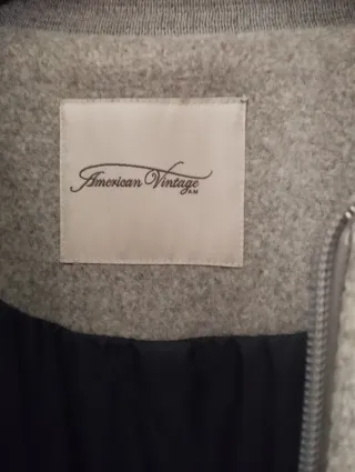 Bomber American Vintage Gris