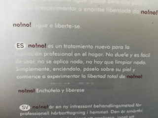 Depiladora Nono Profesional