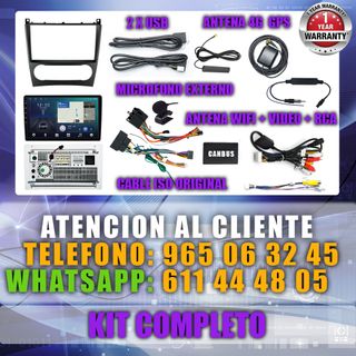 PANTALLA GPS MERCEDES BENZ CLASE C W203 CL203 W209