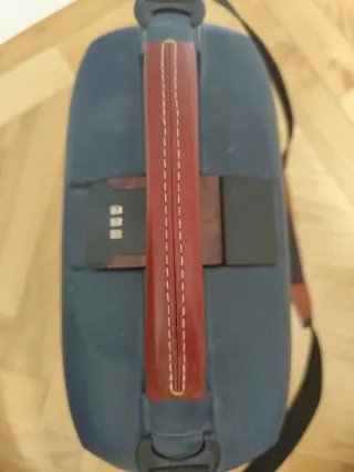 Maletín rígido Samsonite viaje azul