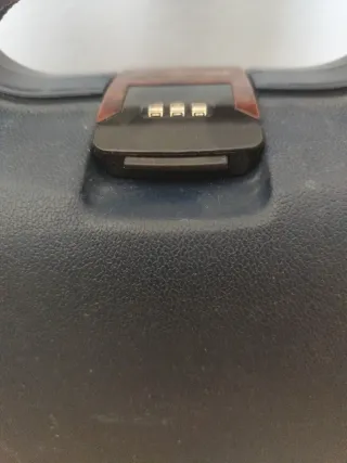 Maletín rígido Samsonite viaje azul