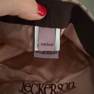 Coppola Jeckerson grigia con pois rossi