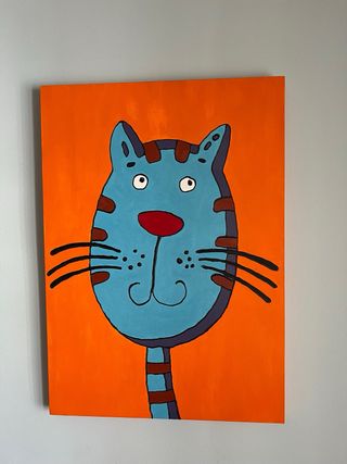 Cuadro perro infantil