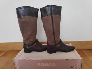 Botas altas de piel Fosco