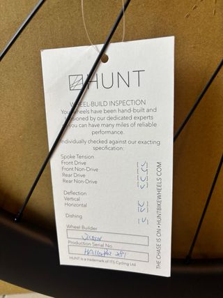 Ruedas Hunt 44_46 Carbono Disco (nuevas) (shimano)