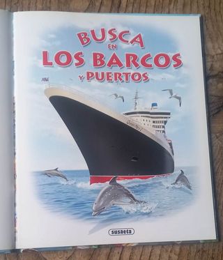 Libro Juvenil "Barcos y puertos-PEDIDO MÍNIMO 10€.