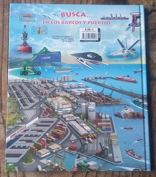 Libro Juvenil "Barcos y puertos-PEDIDO MÍNIMO 10€.