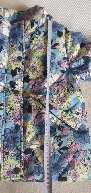 Chaqueta de esquí floral