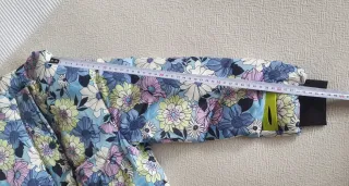 Chaqueta de esquí floral