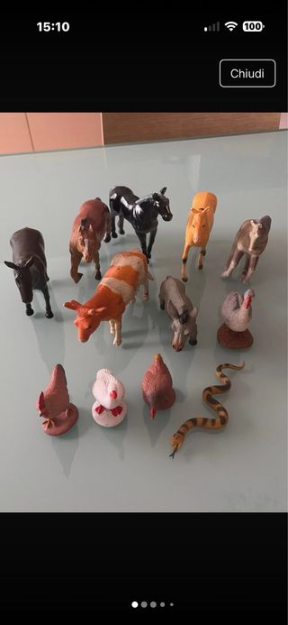 Set animali fattoria