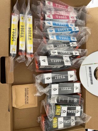 Cartuchos Epson XP-540 T3361 T3362 T3363 T3364