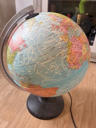 Globo Terráqueo Impecable