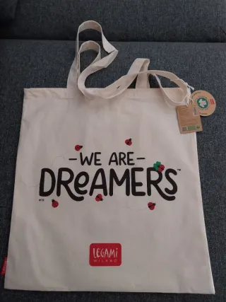 Legami borsa con portachiavi Ladybug