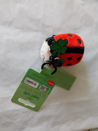 Legami borsa con portachiavi Ladybug