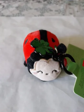 Legami borsa con portachiavi Ladybug